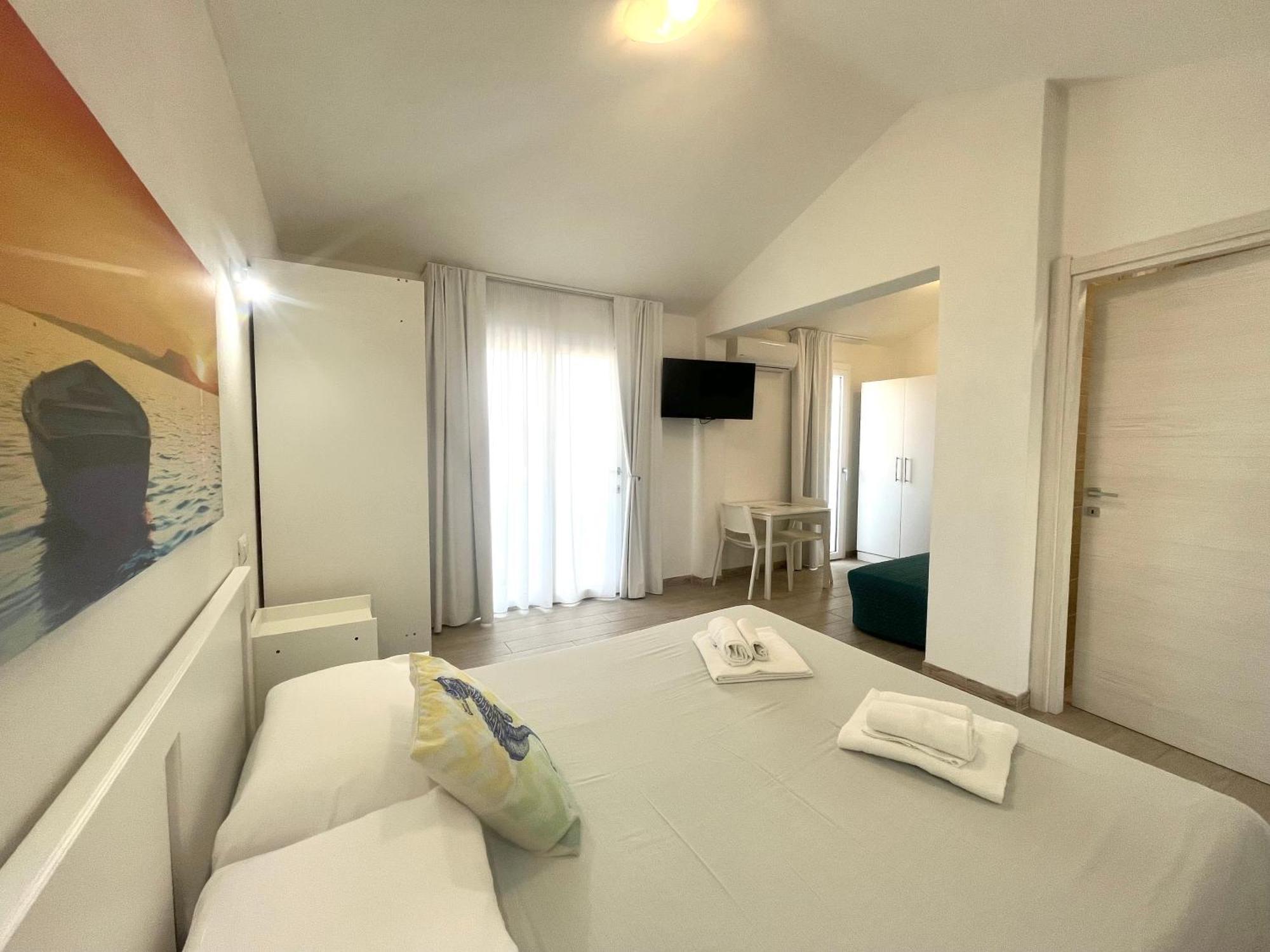 Case Vacanze "Bianco Mare" ポルト・ピノ 部屋 写真